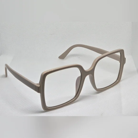 Stylish Cream Eyeglasses - Picture 5 of 5